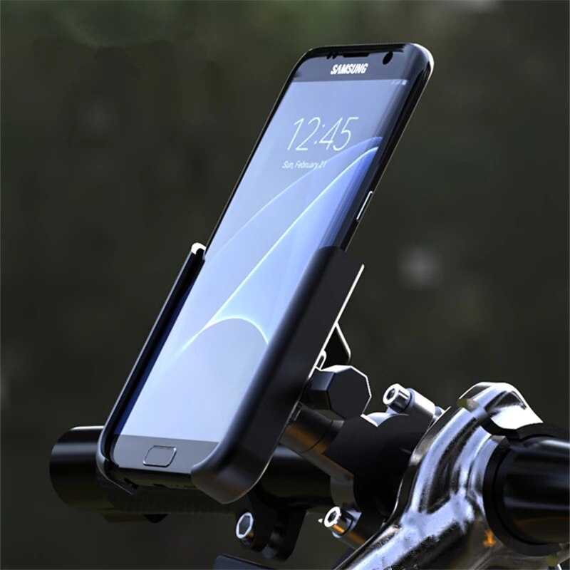 Suporte de Celular para Bike ou Moto Alumínio 360° de Rotação