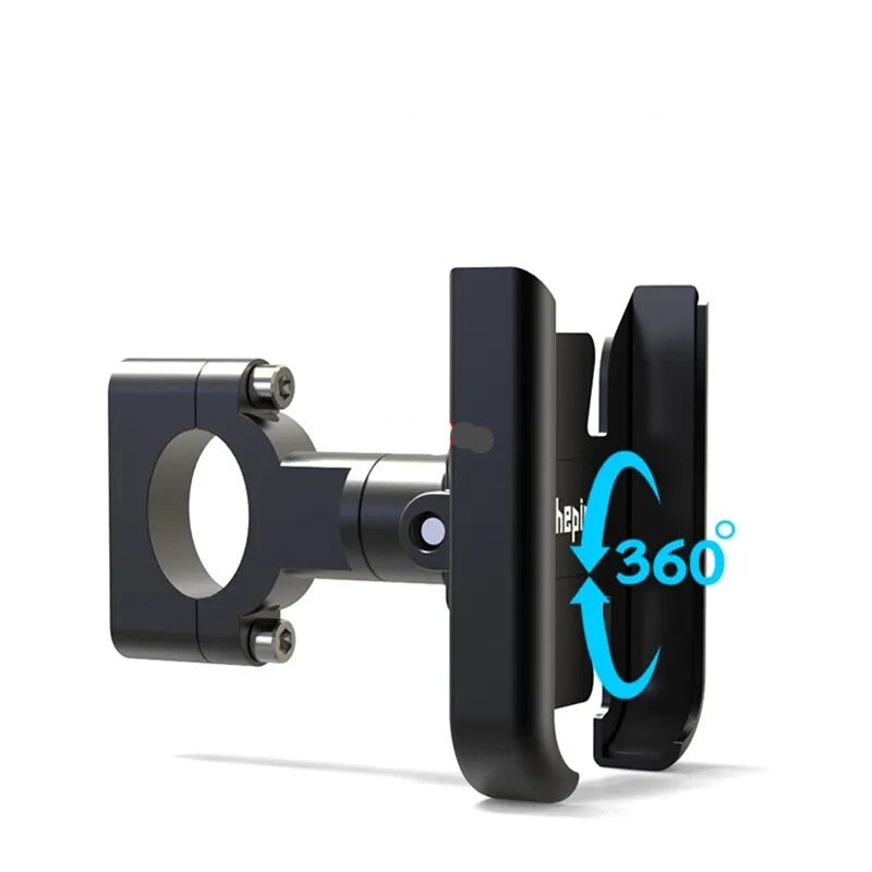 Suporte de Celular para Bike ou Moto Alumínio 360° de Rotação