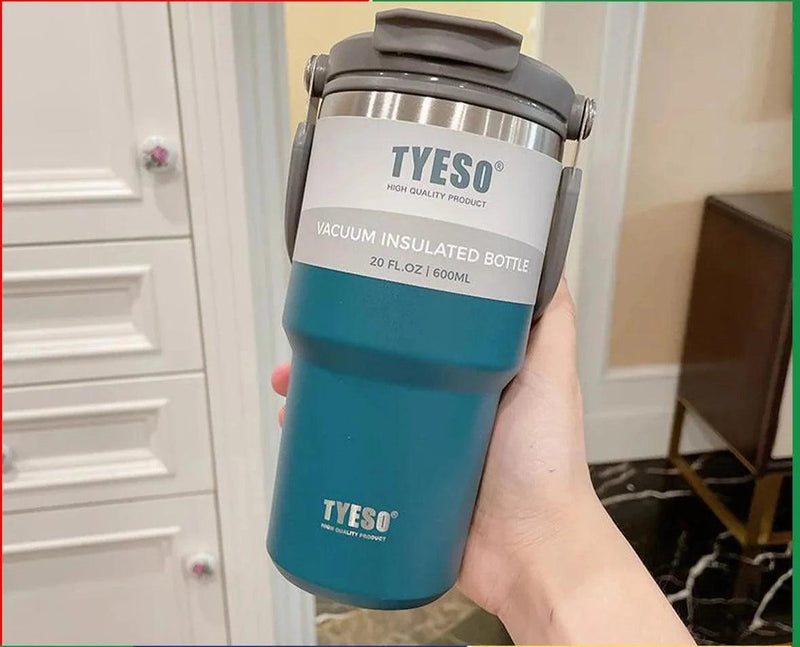 Caneca Térmica 900ml com Tampa Anti Vazamento | Tecnologia a Vácuo - Santo Antônio Bike Shop