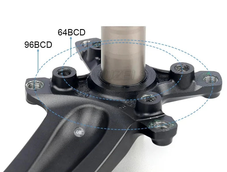 Pedivela Shimano Deore FC M5100 + Coroa 34 dentes