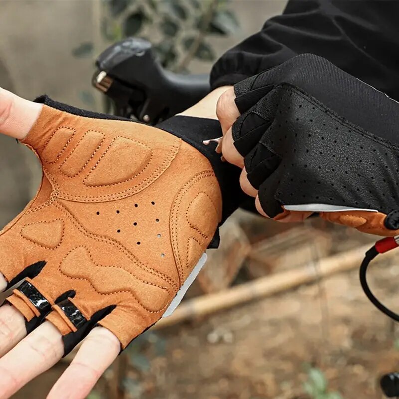 Luva Ciclismo - Power Grip® - modelo meio dedo