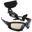 Óculos Tático Demeysis + cinco lentes + case - Exclusividade Santo Antônio®