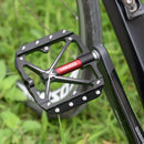 Pedal flat Alumínio MTB Eixo com Rolamento selado