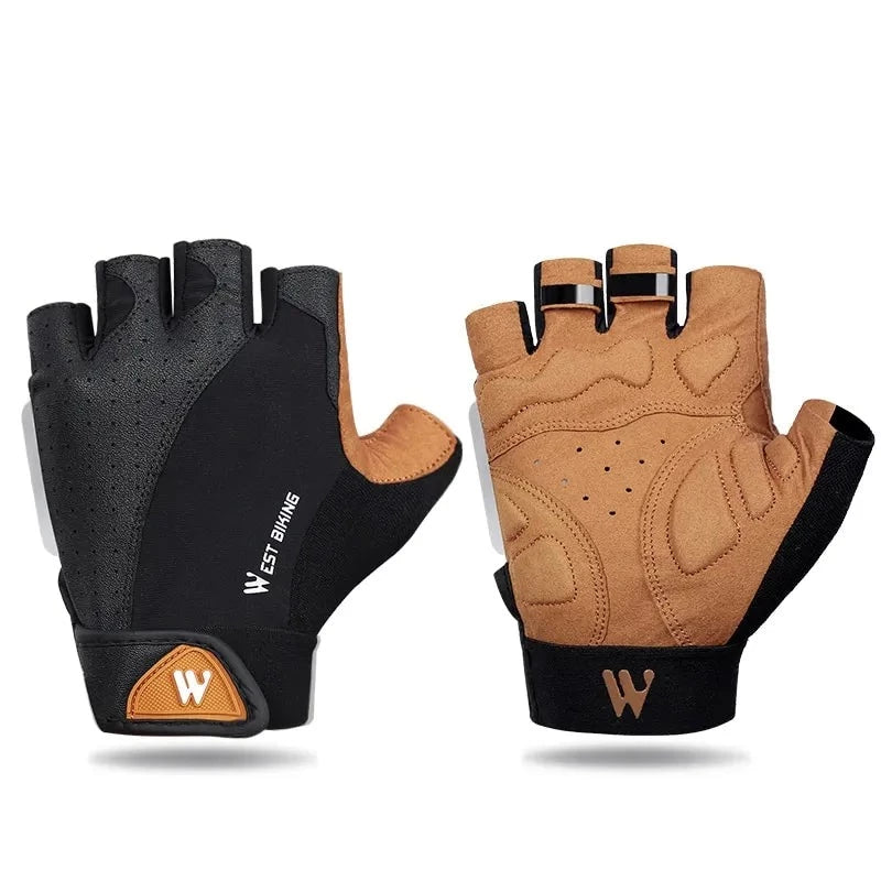 Luva Ciclismo - Power Grip® - modelo meio dedo