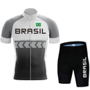 Camisa Ciclismo Brazil MTB 2023 Conjunto Camisa + Bermuda - Santo Antônio Bike Shop