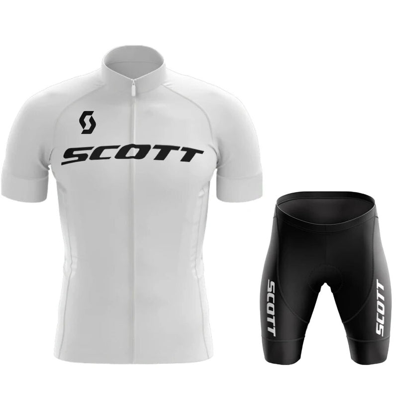 Conjunto Ciclismo Scott RC Team Camisa + Bermuda