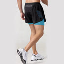 Shorts academia 2 em 1 Masculino Dry-fit