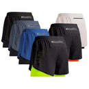 Shorts academia 2 em 1 Masculino Dry-fit