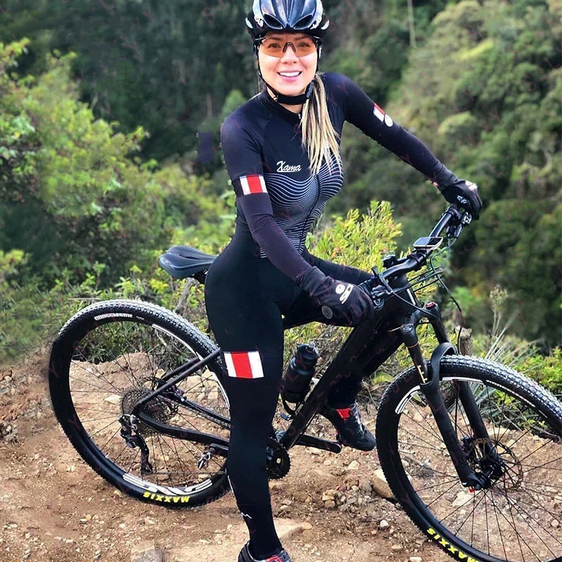 Macaquinho Ciclismo Feminino Tribbo