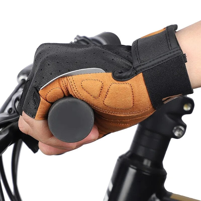 Luva Ciclismo - Power Grip® - modelo meio dedo