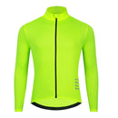 camisa ciclismo manga longa verde